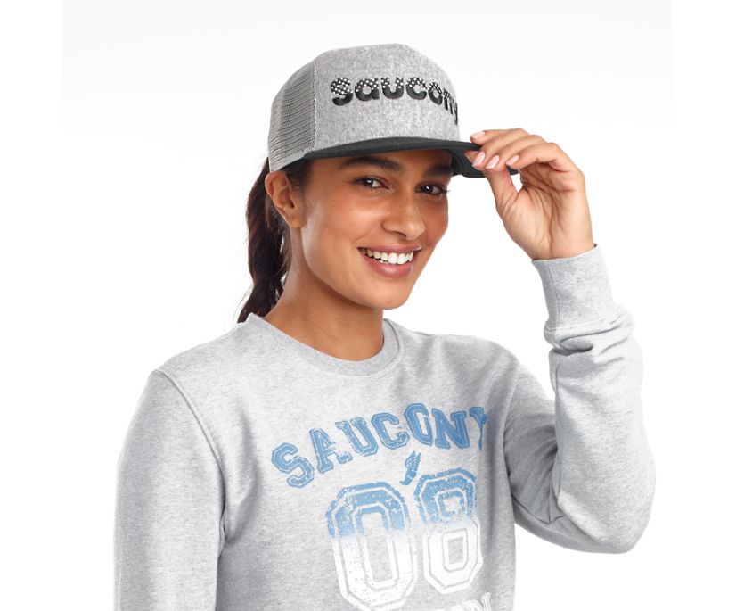 Saucony Trucker Women\'s Hats Light Grey | AU 364MQZA